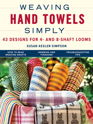 cover image of Weaving Hand Towels Simply